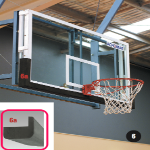 Basketball Backboard Frame Padding