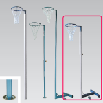 Netball Posts - Adjustable Height and Floor Plates (Qty 1)