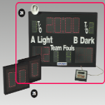 Scoreboard - Electronic, 1500 x 1000mm
