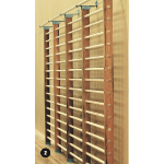 Wall Bars - Fixed, 3 Section, 2480mm High x 2335mm Wide