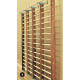 Wall Bars - Fixed, 2 Section, 2480mm High x 1575mm Wide
