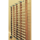 Wall Bars - Fixed, 3 Section, 2480mm High x 2335mm Wide