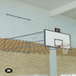 Basketball Backboard - Wall Hinged, Lift Up