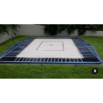 Trampoline - Pit - Comp, Woven Net, 3660 x 1830mm incl pads