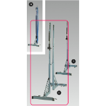 Volleyball Posts with Linear Tensioner, for Floor Anchors (Pair)